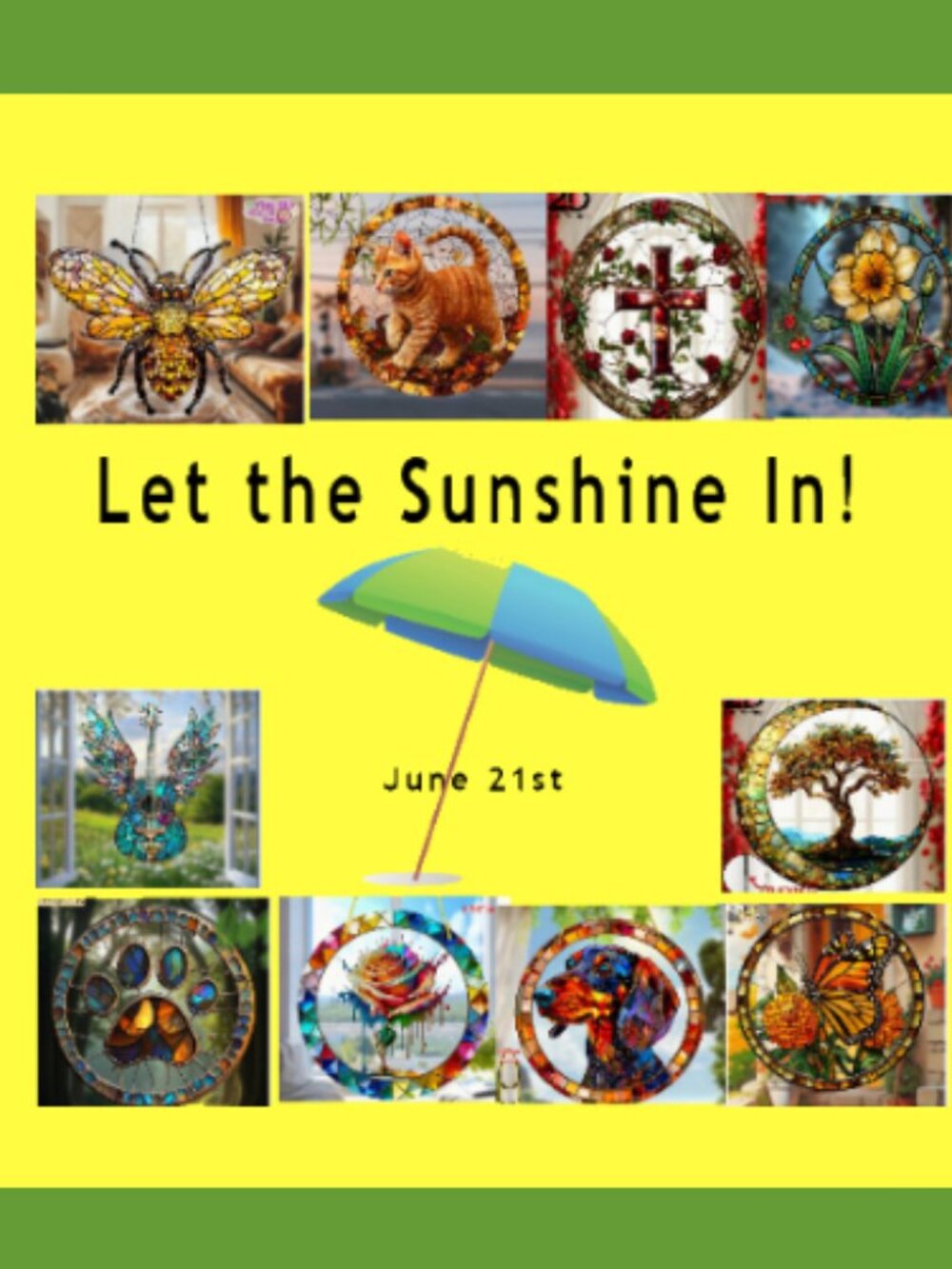 BUY NOW... WE DO THIS TONIGHT! Let the Sunshine In! JUNE 21ST
